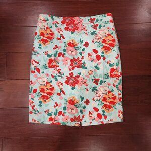 J. Crew Floral Skirt